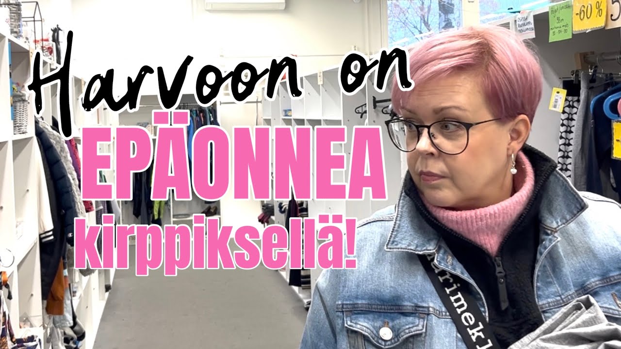 Siunatulla maalla ja rinki itsepalvelukirppiksellä