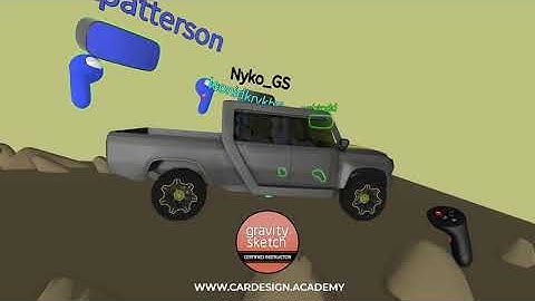 Gravity Sketch Collab: The CARDESIGN.ACADEMY Experience