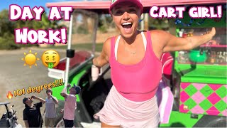 CART GIRL - WORK DAY VLOG 🛺💞