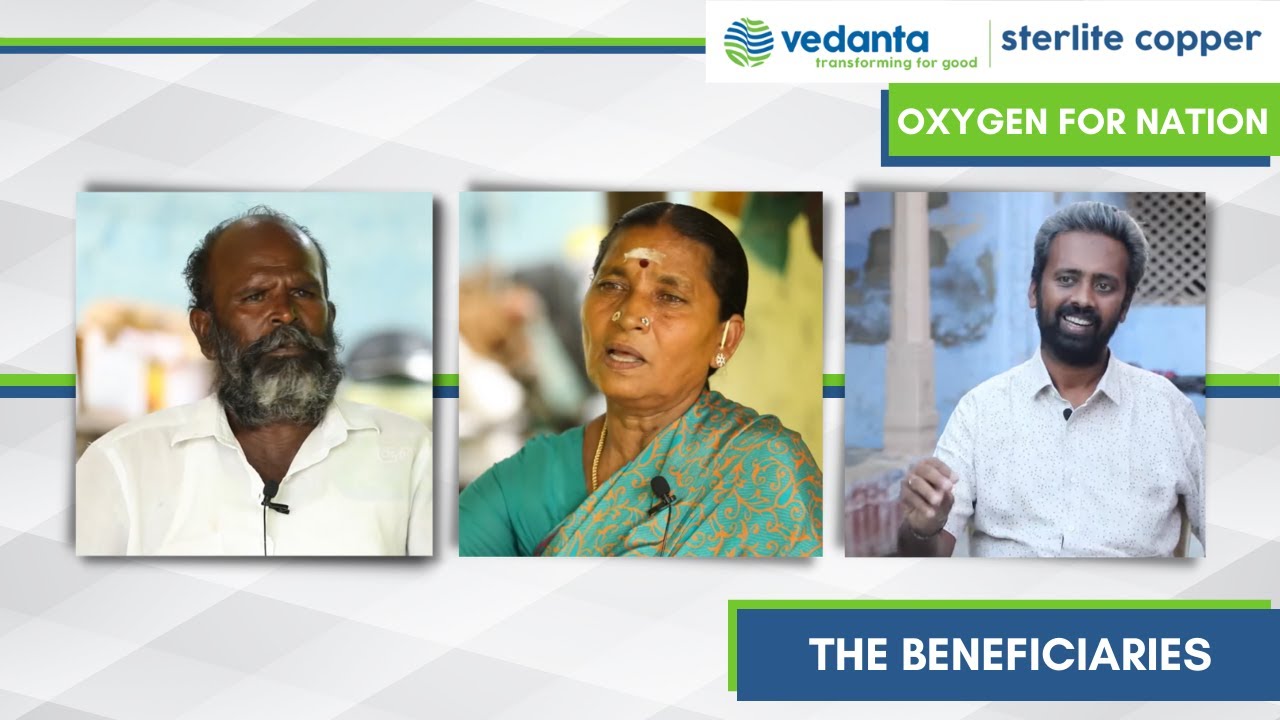 Sterlite Copper - Oxygen For The Nation - Beneficiaries