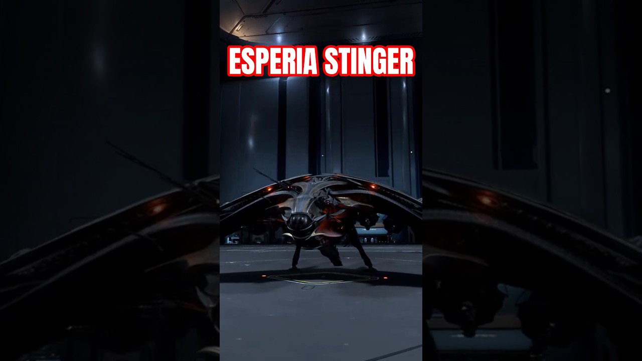 ESPERIA STINGER prima occhiata al nuovo caccia pesante Vanduul, convertito per uso umano.