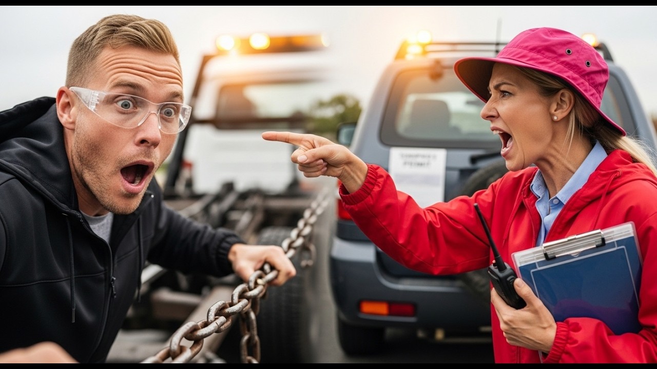 The Tow Driver Started Hooking My Car And The HOA Treasurer Screamed A Safety Violation