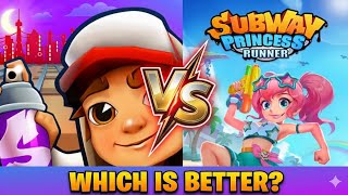 Subway Surfers vs Subway Princess Runner: Which is the Real King? 🎮 screenshot 1