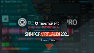 SKIN TRAKTOR DJ  FOR VIRTUAL DJ 2021