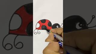 Ladybug Coloring #draw #сурет #drawing #drawdolls #drawpicture #picture #drawpictureozbek #drawtoys