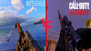 Call of Duty VANGUARD (alpha) VS Battlefield V WEAPONS COMPARISON