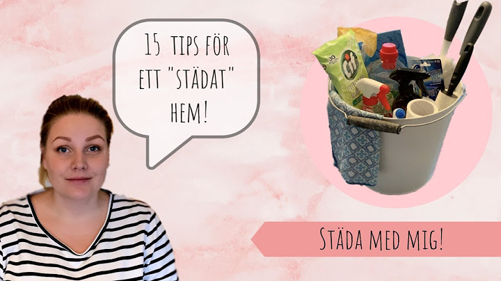 15 tips för ett "städat" hem!