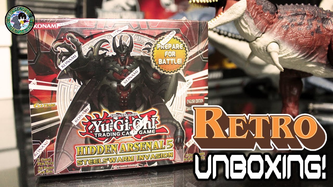 Yugioh Retro-Unboxing: "HIDDEN ARSENAL 5" 1st Edition 🙀