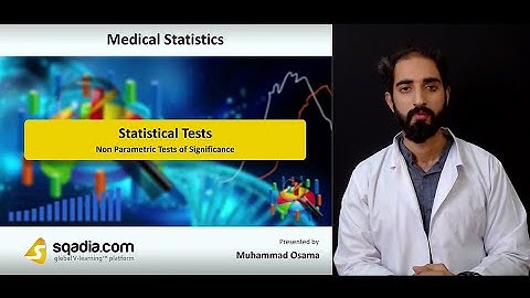 Statistical Tests - Non-Parametric Tests of Significance