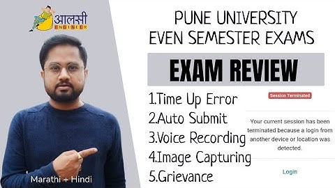 Even Semester Exams | Pune University | Exam Review | #SPPU | Aalsi Engineer | Rounak Sir