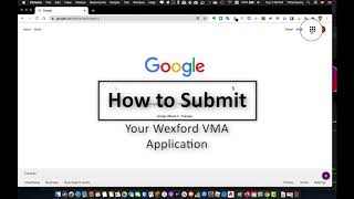How to share your VMA APPLICATION 2020 on Google Drive screenshot 3