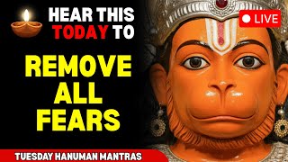 🔴 LIVE 🔴 Tuesday Special Non-stop Lord Hanuman Mantras | Hanuman Mantras to Remove All Fears