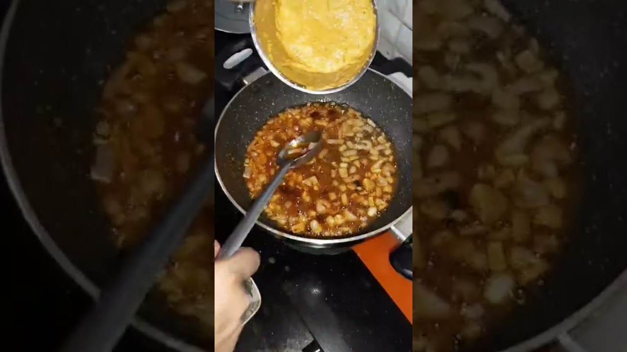 पालक पुरी आणि चण्याची उसळ 