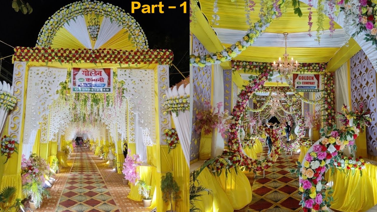 Beautiful Decoration In Patna By Golden & Company Hajipur With Satyam