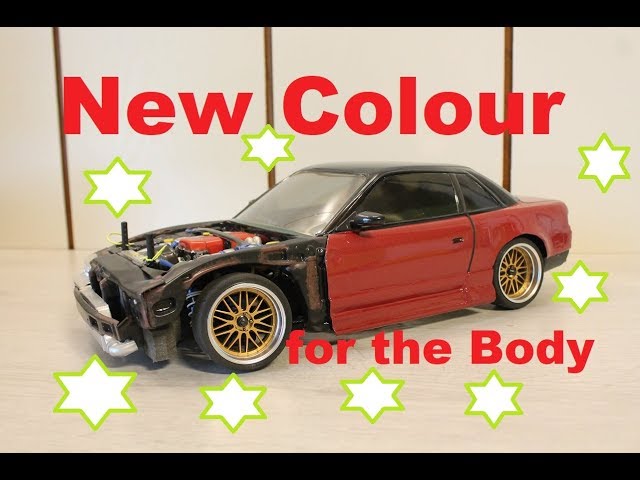 RC Drift Body - New colour for the Pandora PS13 Silvia with