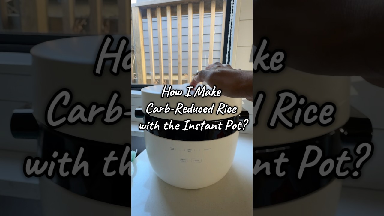 How I Make Carb-Reduced Rice with the Instant Pot Rice Cooker 🇳🇿