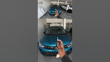 This Renault car is Insane 🤯 This is How you use the Key fob of Renault Triber 💥 #keys