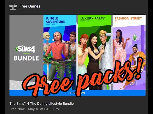 How To FREE Download & Install The Sims 4 Daring Lifestyle Bundle (FREE  PACKS 2023) - The Sims 4 