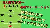 8人制 ボランチの動き方をプロサッカーコーチが徹底解説 Youtube 8人制 ボランチの動き方をプロサッカーコーチが徹底解説 Youtube