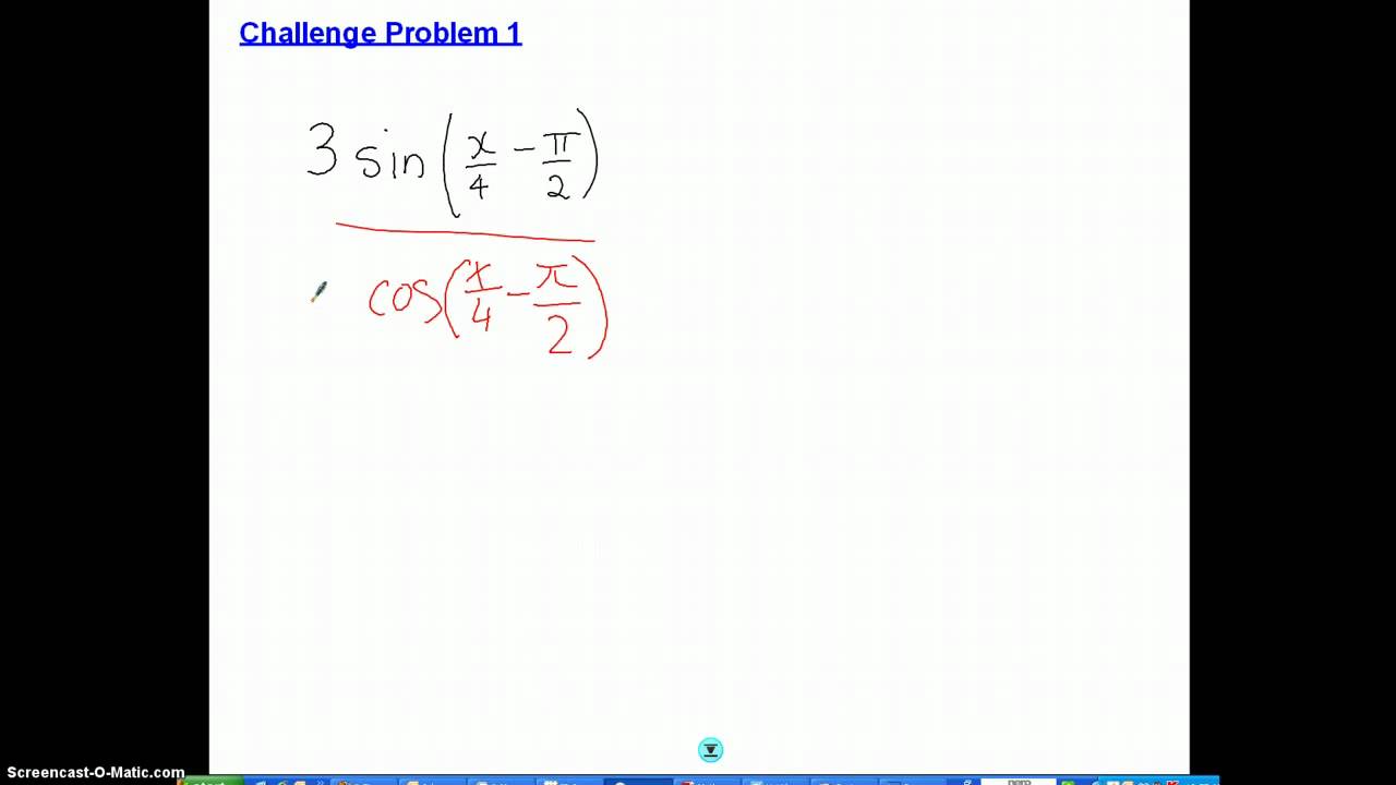 problem 1 - YouTube