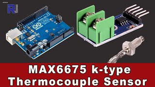 How to use MAX6675 thermocouple k type with Arduino