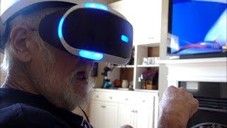 ЗЛОЙ ДЕД Versus  АКУЛА PLAYSTATION VR!