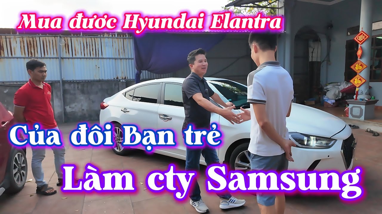 Bỏ Check giữa chừng để đi mua xe, em mua được Elantra của đôi VC trẻ là cty Samsung các bác ạ.