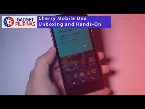 Cherry Mobile One Unboxing and Hands-On