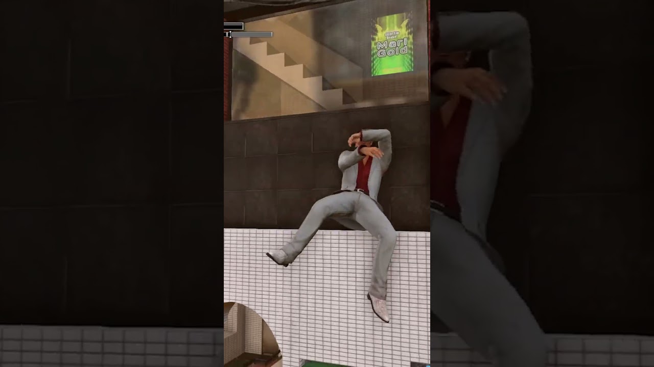 Yakuza Kiwami 2 Ragdolls are perfect 