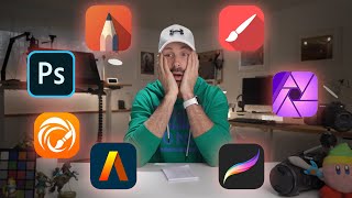 My Favorite iPad Pro Painting Apps [2020] | 4K
