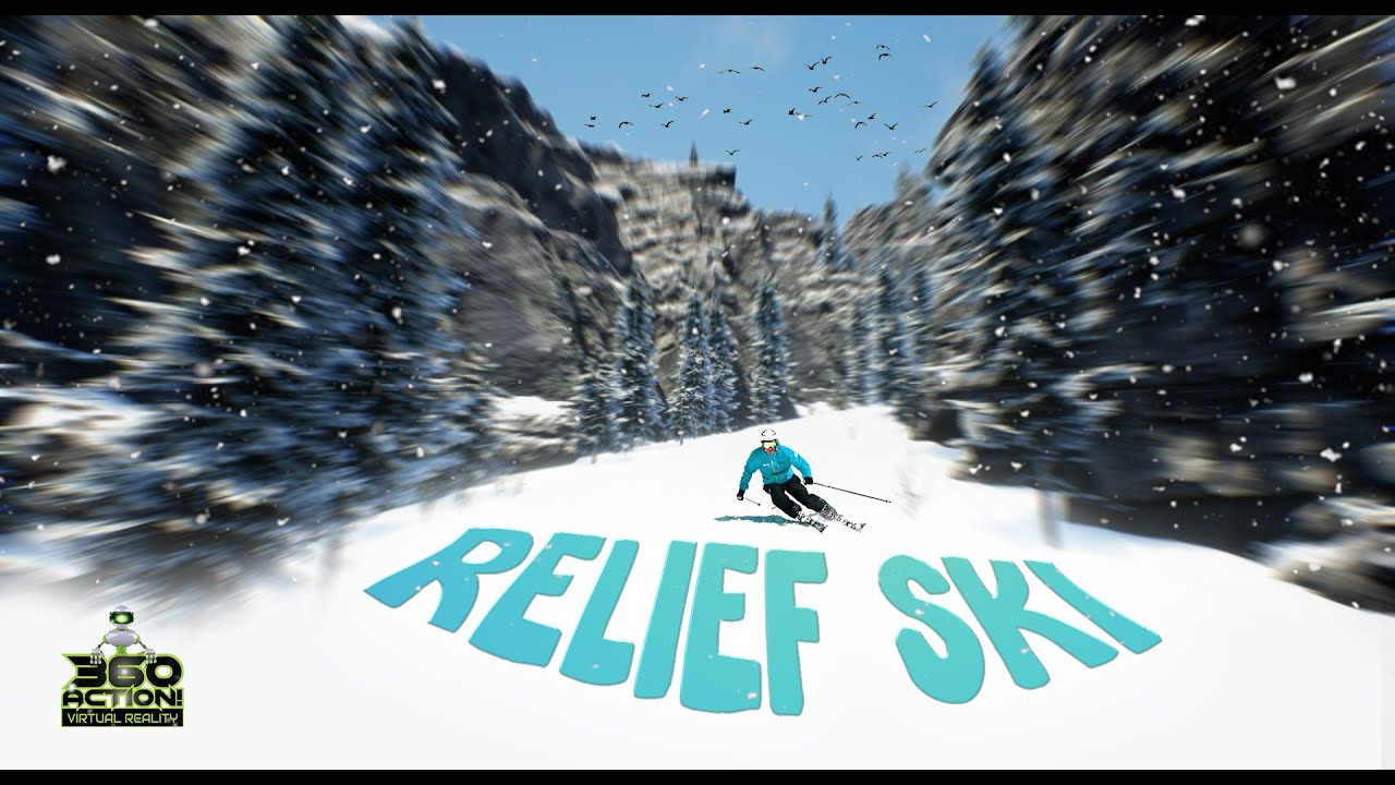 Relief Ski I 360 Action Virtual Reality Skiing Game