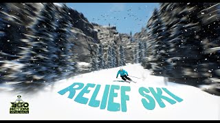 Relief Ski I 360 Action Virtual Reality Skiing Game screenshot 1