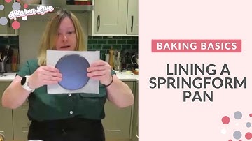 🎉 Kitchen LIVE Quick Tips - Lining a springform cake pan for no bake cheesecake 🎉