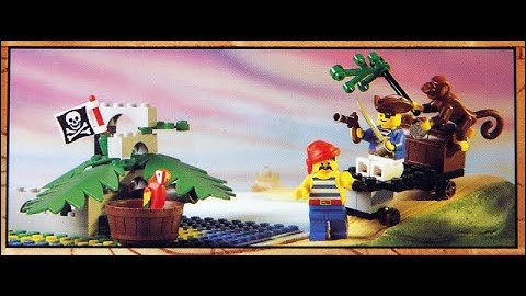 Lego 6260 - instruction of alt. model A building