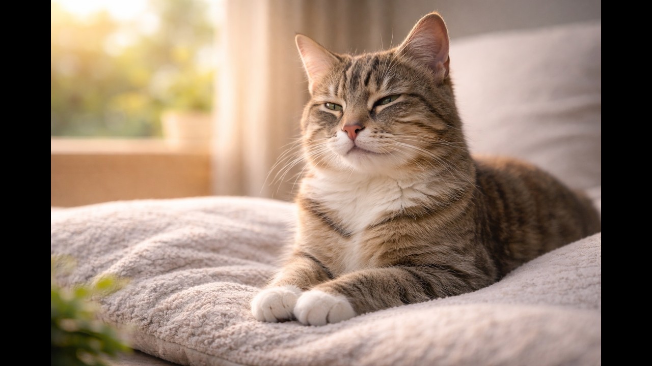 Calming Music for Anxious Cats 🐱 | Reduce Stress & Nervousness (6 Hours)