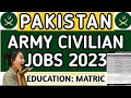 Pak army new jobs 2023 Pakistan gov jobs Malir cantt Karachi no.9 #newjobs #pakistangovtjobs #job