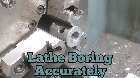Boring Accurate Holes on Manual Lathe for a General Mortis Collet