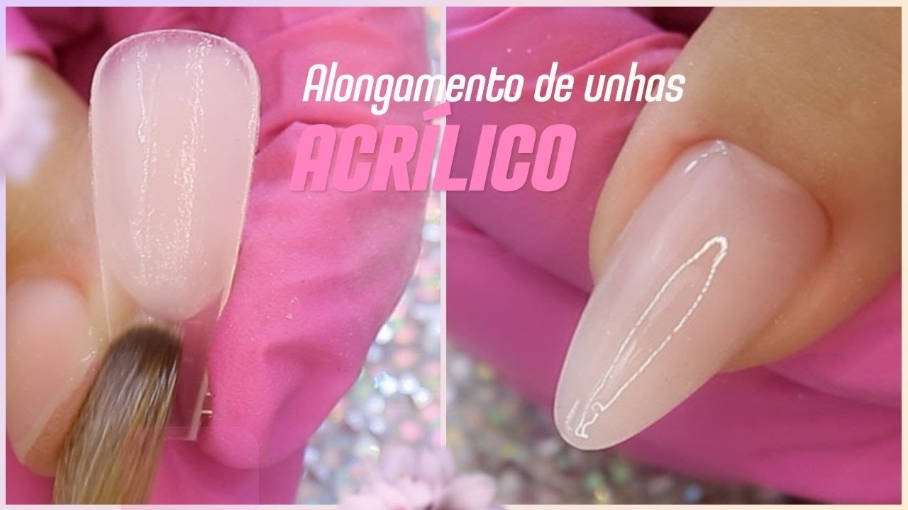 Alongamento de unhas Acrílico Evolution | Aline Makelyne