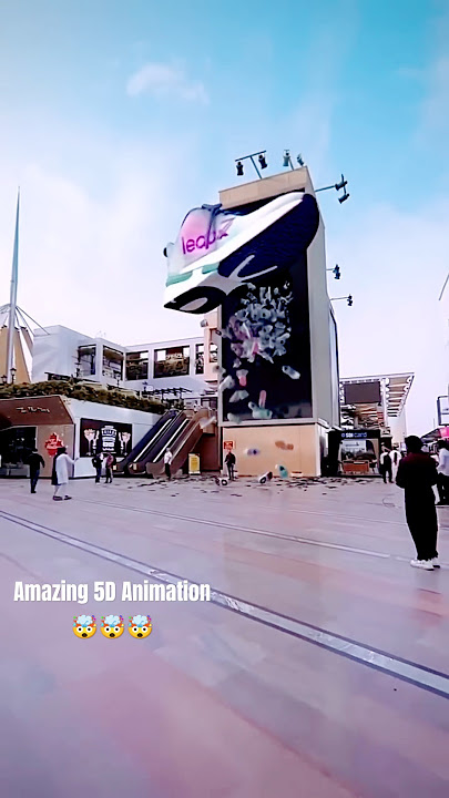 Amazing 5D Animation 😱 #shorts #5d #3d