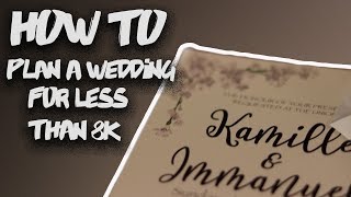 WEDDING COUNTDOWN STORYTIME: HOW WE PLANNED OUR DREAM WEDDING FOR UNDER 8K!