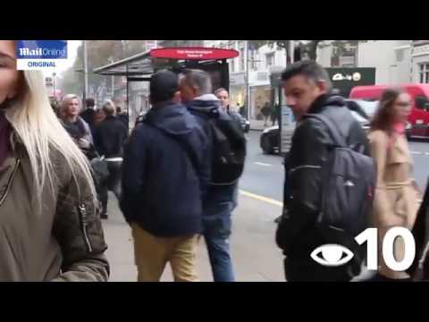 შეამჩნევენ თუ არა ლონდონის ქუჩებში შიშველ გოგონას