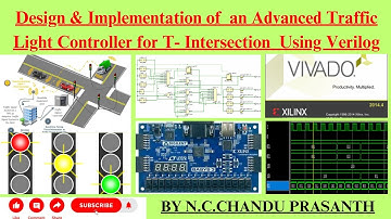 Design & Implementation of an Advanced Traffic Light Controller Using Verilog  HDL || Xilinx Vivado