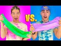 EL QUE HACE EL MEJOR SLIME GANA !!! (CHICAS VS. CHICOS)