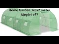 Fóliasátor Home Garden 3x6x2 méter. Megéri-e??