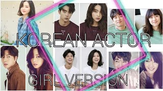 Korean Actor Girl Version Face App