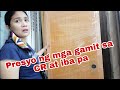 Presyo ng mga gamit sa CR (toilet bowl, PVC door,  tiles,  at iba pa)
