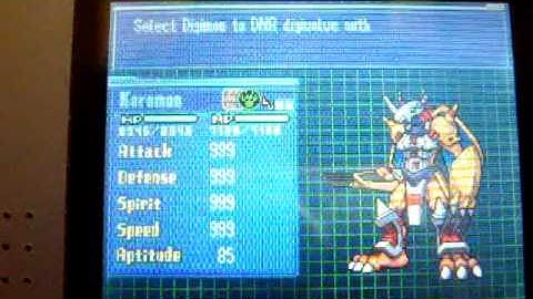 digimon world dawn & dusk how to get Omnimon DNA digivolve