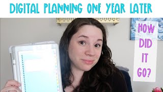 One Year of Digital Planning | What do I really think