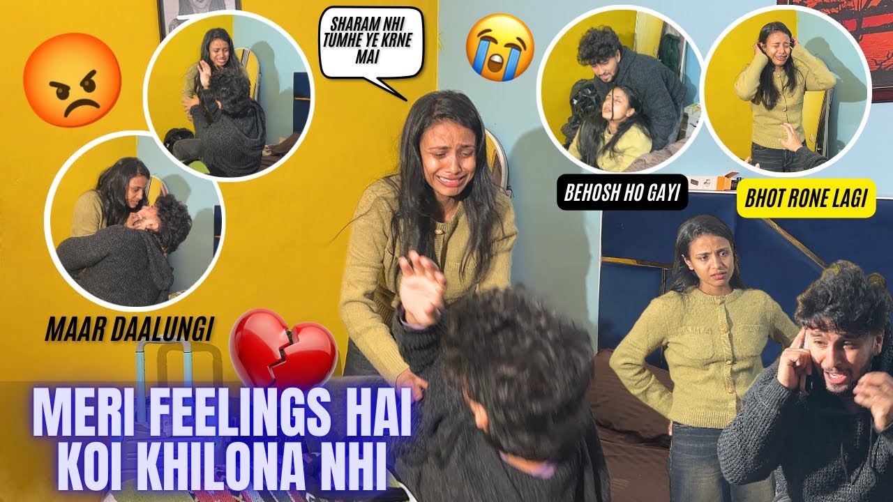 Meri Feelins Hai Koi Khilona Nhi💔Chandni Ko Bahut Hurt Hua Or Mili Dhamkiya😭- ZIDDIADI