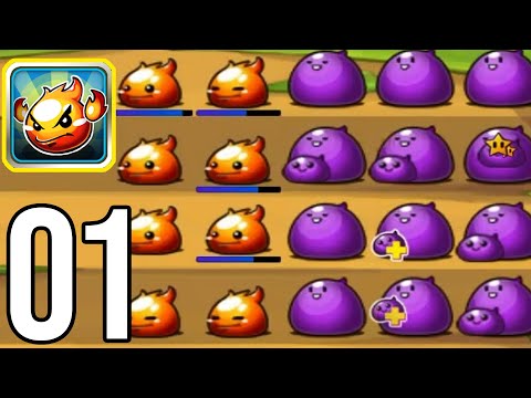 Slime vs. Mushroom2 - Gameplay Walkthrough Part 1 (iOS, Android)